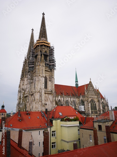 Regensburg, Deutschland: Ansicht des Dom St. Peter