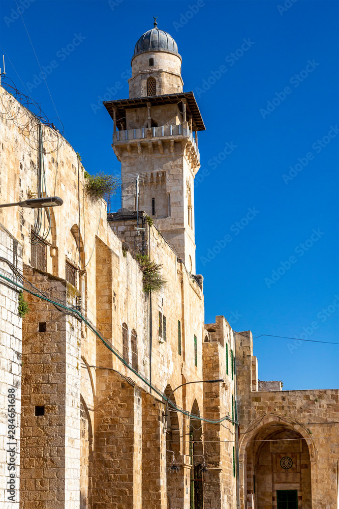 Minaret on Temple Mount