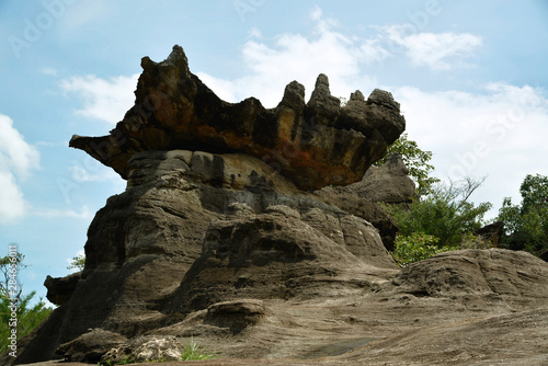 Naturpark Phu Pha Thoep, Felsformationen, Thailand photo