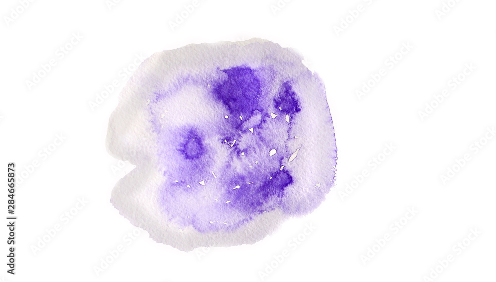 Fototapeta premium watercolor background of violet color. Abstract watercolor background. Grunge texture for cards and flyers design.