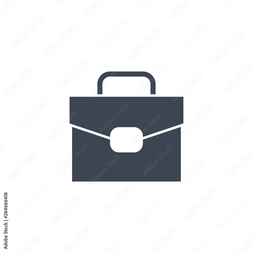 Briefcase related vector glyph icon. Isolated on white background. Vector illustration. Briefcase related vector glyph icon. Isolated on white background. Vector illustration.