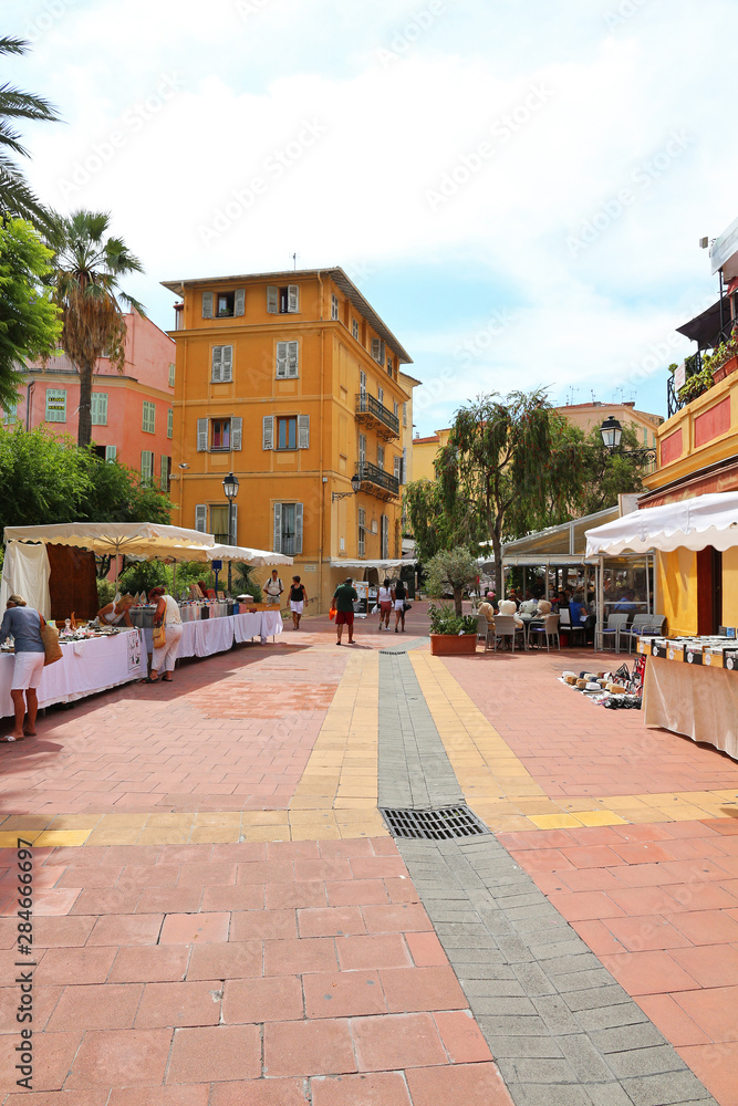 Menton old town market, French Riviera