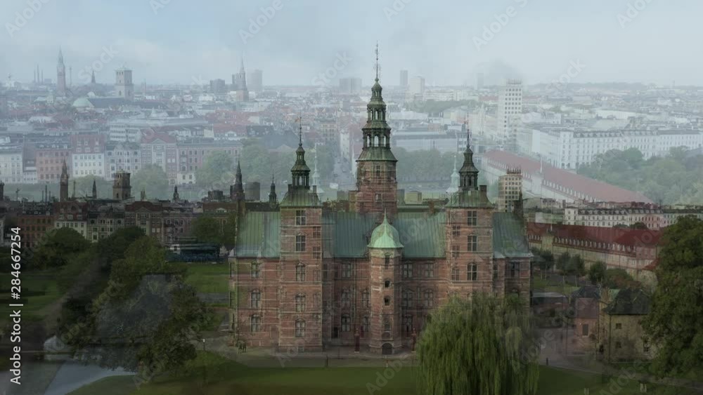 Rosenborg Castle in Copenhagen, Denmark