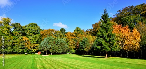Autumn View on Whiteley Village Golf Course