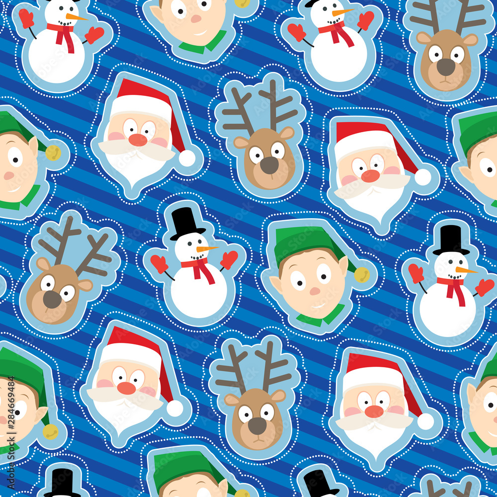 Christmas Seamless Pattern Christmas Seamless Pattern