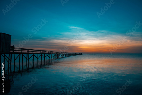 sunset on the sea © William
