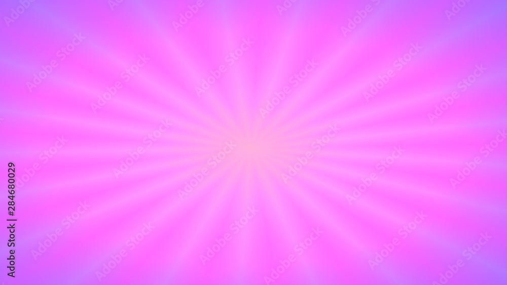 Blue Transition to Pink Effect With Flowery Sun Rays Starburst Blue Transition to Pink Effect With Flowery Sun Rays Starburst