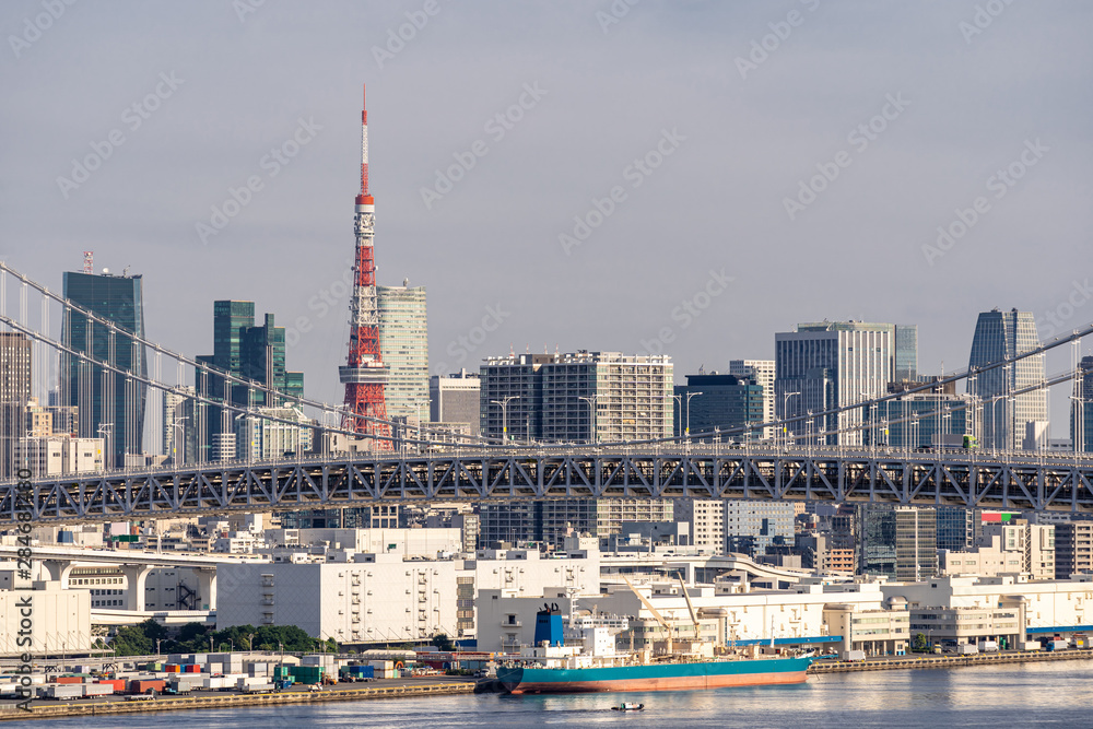 Tokyo Tower Rainbow bridge