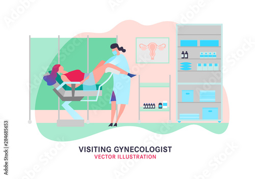 Gynecological examination image