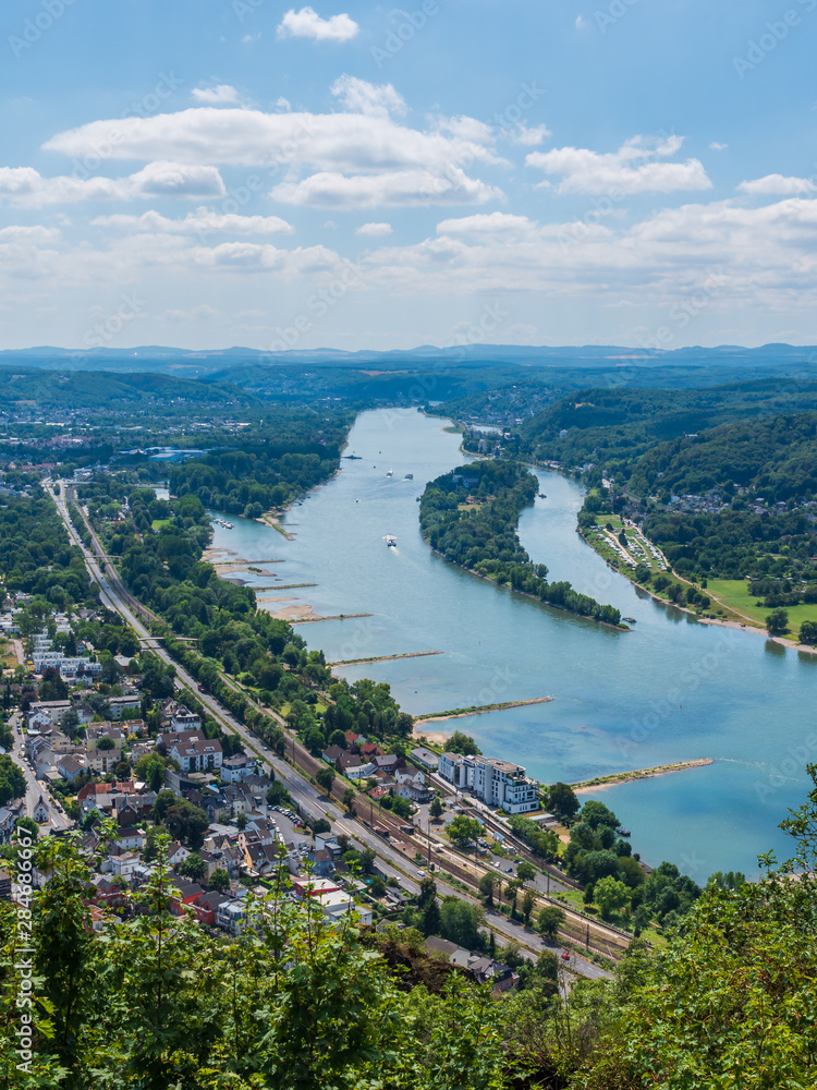View from Drachenberg in Germany