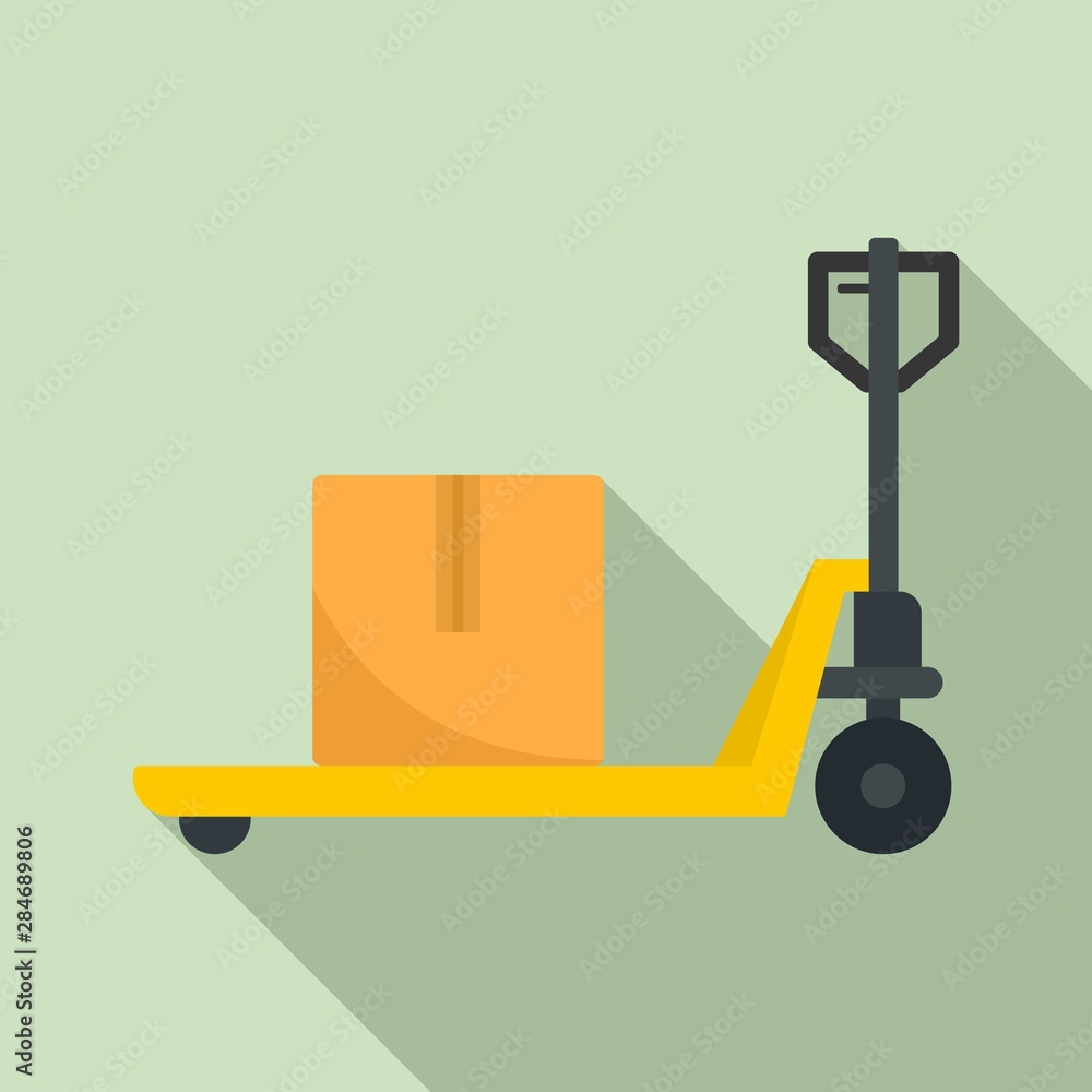 Warehouse lift icon. Flat illustration of warehouse lift vector icon for web design Warehouse lift icon. Flat illustration of warehouse lift vector icon for web design