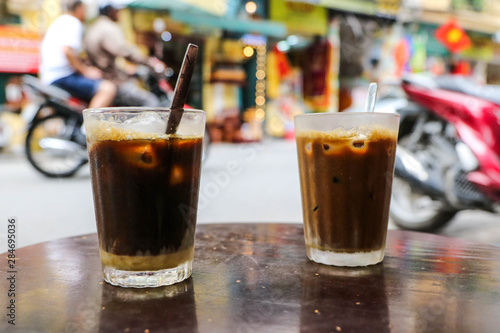 Vietnamese coffee in Hanoi, Vietnam