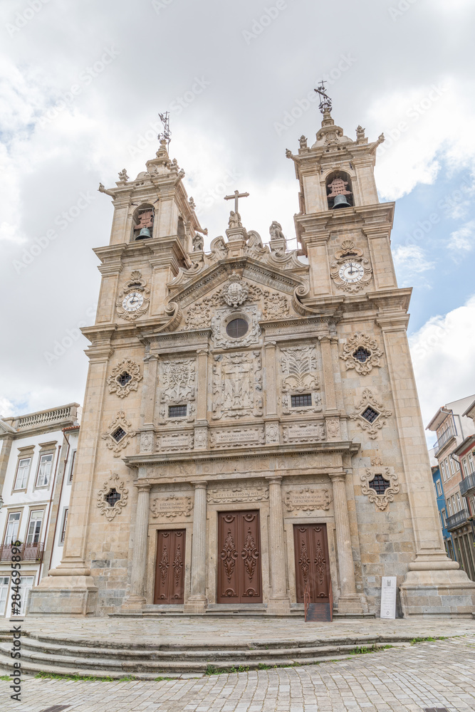 Église Santa Cruz à Braga, Portugal