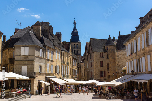 Sarlat-la-Canéda en Dordogne dans le Périgord noir en France