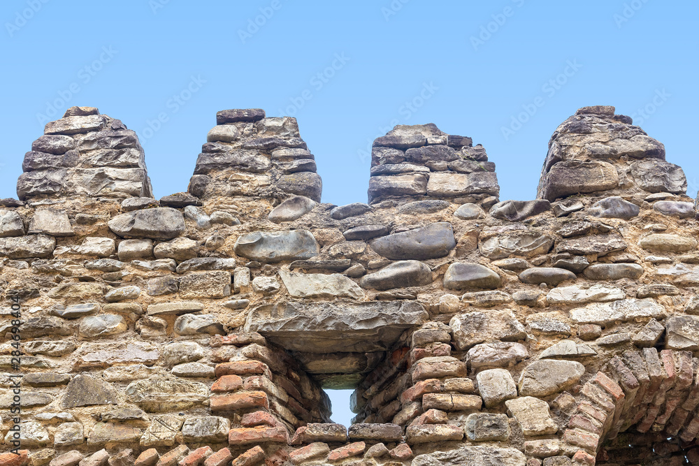 Εκτύπωση καμβά Old battlement fortress wall