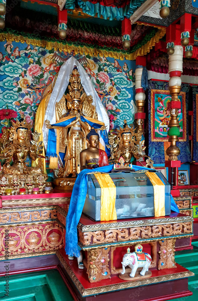 Fototapeta premium Aryapala Buddhist Temple at the Gorkhi Terelj - Mongolia