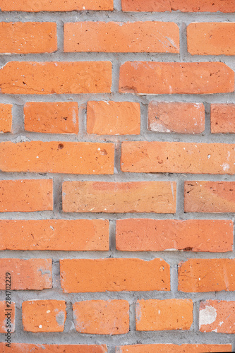 Background of a brick old wall closeup