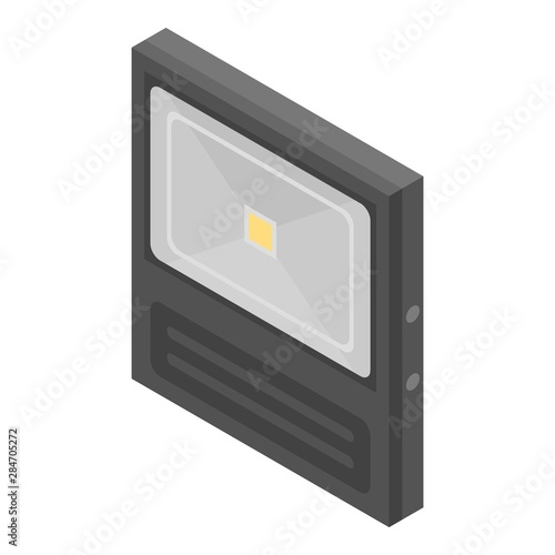 Sensor led light icon. Isometric of sensor led light vector icon for web design isolated on white background