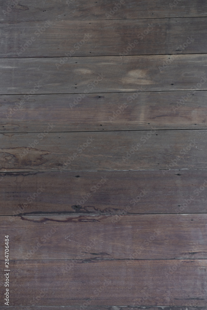 wooden brown background texture of hardwood plank for floor, wall and ceiling.