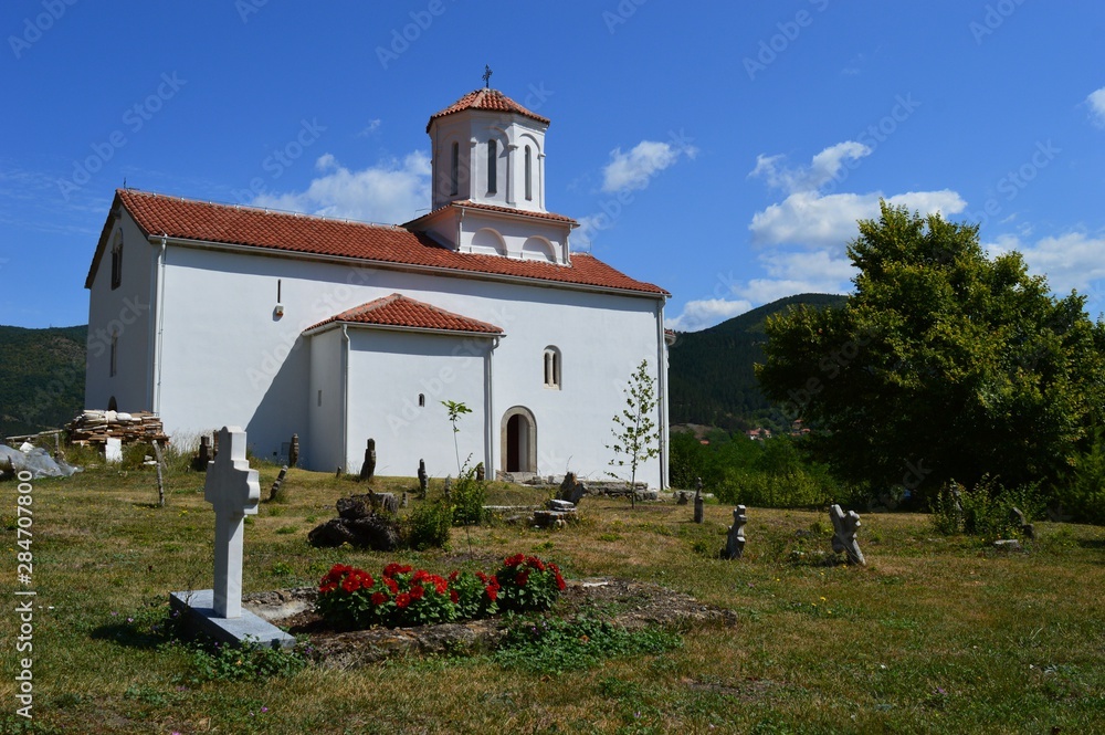 the old Serbian Orthodox Church