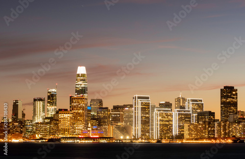 San Francisco at blue hour