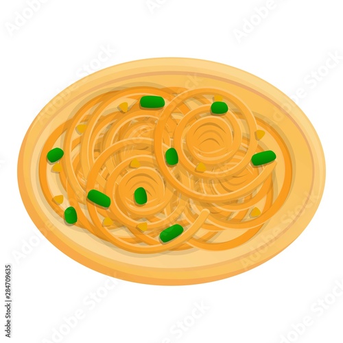 Thai traditional food icon. Cartoon of thai traditional food vector icon for web design isolated on white background
