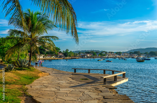 Seafront in Buzios  Rio de Janeiro. Brazil