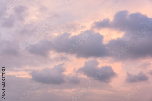 Fototapeta Naklejka Na Ścianę i Meble -  dramatic sky with clouds	