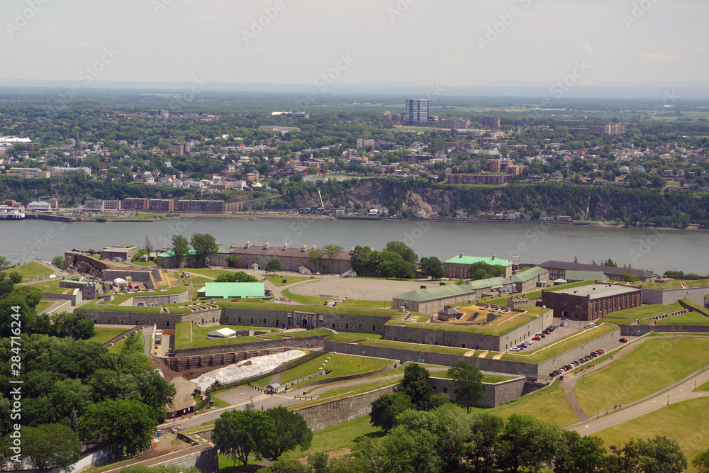 Vue de la citadelle de Québec