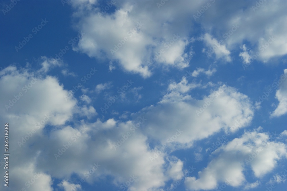 Sunny sky abstract background, beautiful cloudscape, on the heaven