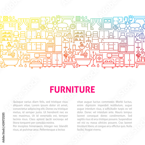Furniture Line Design Template