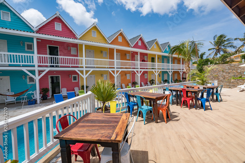 Fotografie Views around Curacao a small Caribbean island