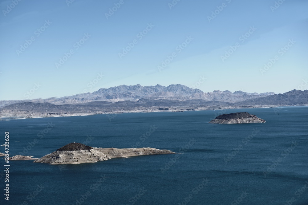 Hoover Dam Lake Mead view