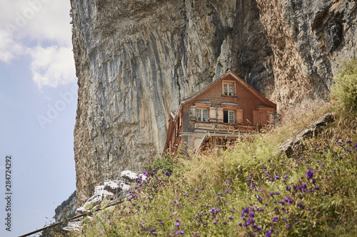 Ebenalp Aescher Gasthaus aerial