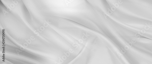 White silk fabric texture background © Stillfx