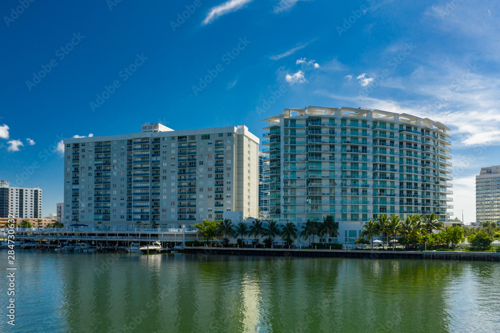 Eden House and Aquasol condominiums in Miami Beach FL
