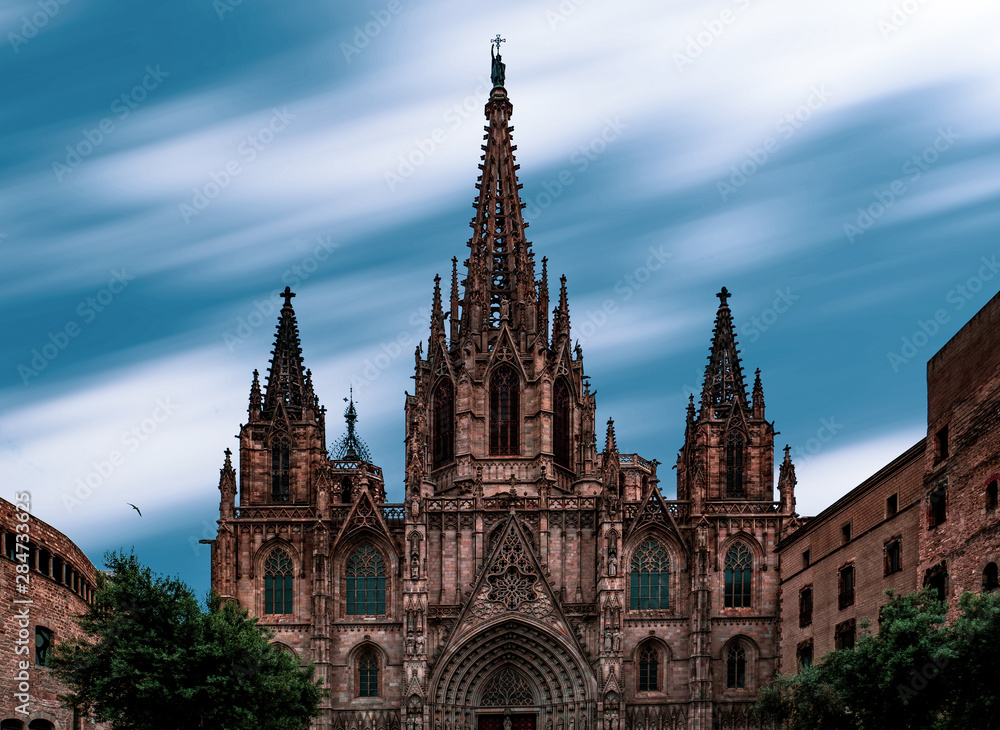 Fototapeta premium Kathedrale von Barcelona