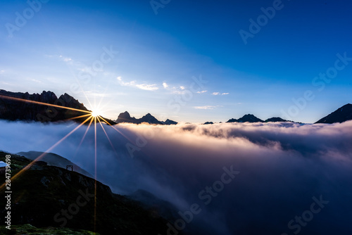 Sonnenaufgang Leutschachhütte