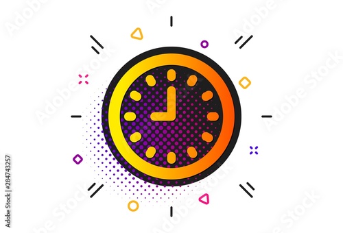 Quadro em tela Time sign