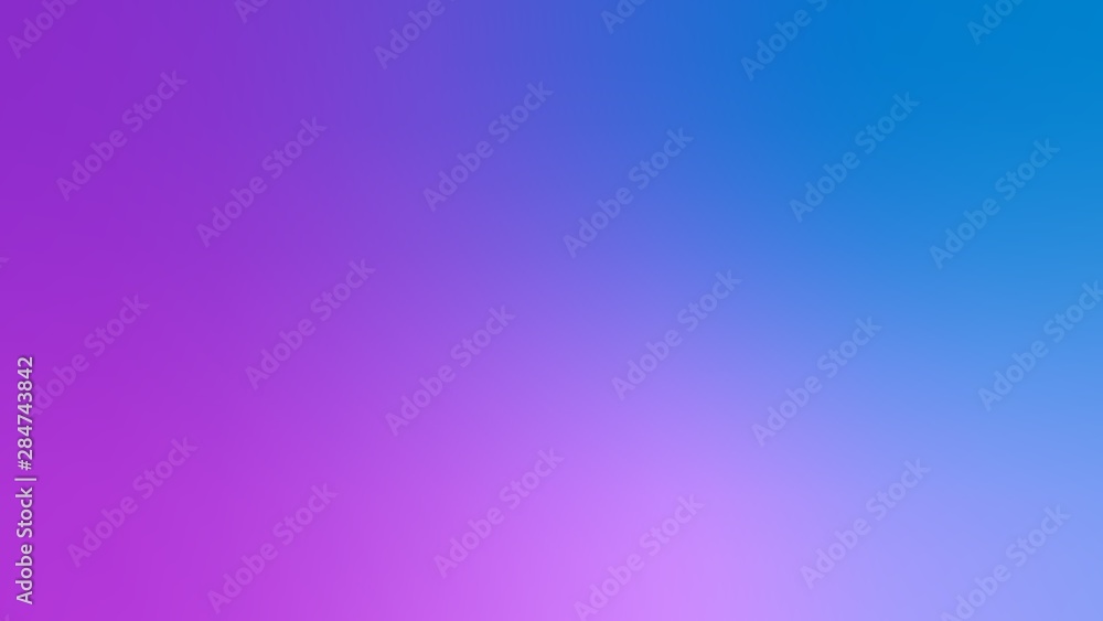 Blurred background. Abstract purple and blue gradient design. Minimal creative background. Landing page blurred cover. Colorful graphic. Vector - obrazy, fototapety, plakaty 