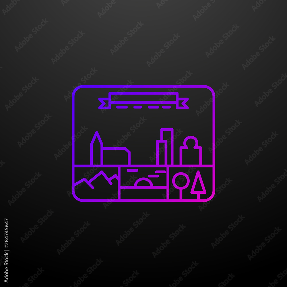 Tourist postcard dusk style nolan icon. Elements of summer holiday and travel set. Simple icon for websites, web design, mobile app, info graphics Tourist postcard dusk style nolan icon. Elements of summer holiday and travel set. Simple icon for websites, web design, mobile app, info graphics