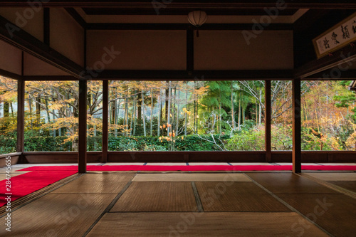 Refreshing autumn in Kyoto,Japan photo