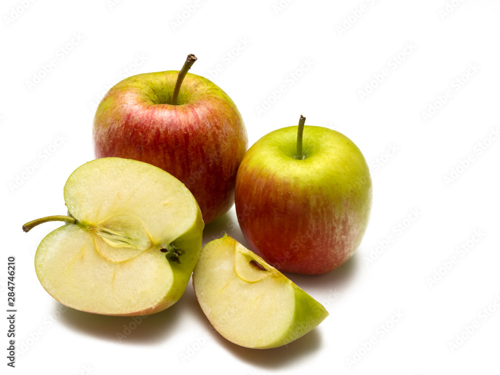 Apples isolated on white background Apples isolated on white background