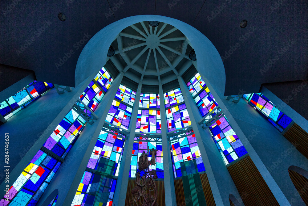 Obraz premium King, Ontario, Canada-9 June, 2019: Marylake Augustinian Monastery in King City, Ontario