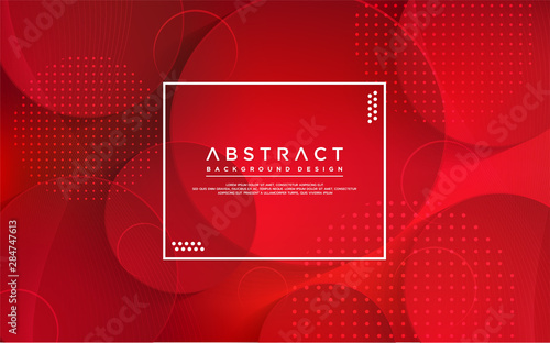 abstract red modern geometry background. colorful gradient background.