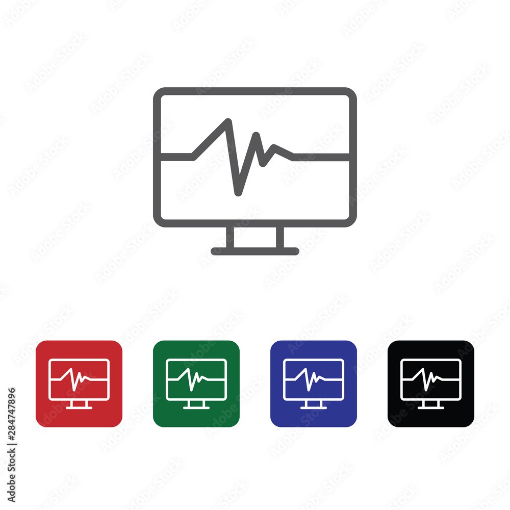Hearts, pulse, monitor vector icon. Element of medicine for mobile concept and web apps illustration. Thin line icon for website design and development. Vector icon Hearts, pulse, monitor vector icon. Element of medicine for mobile concept and web apps illustration. Thin line icon for website design and development. Vector icon