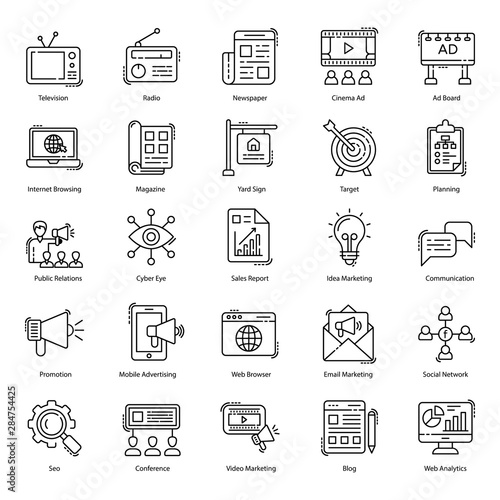Marketing Icons Pack