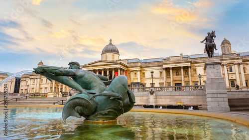 The National Gallery in London, UK