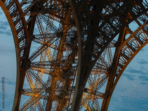 Portion of the Eiffel Tower