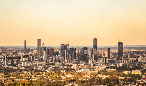 This is the view of Brisbane city, Queensland, Australia